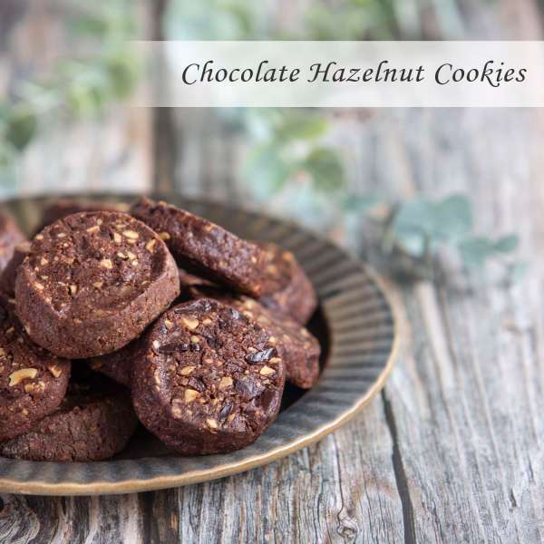 chocolate hazelnut cookies
