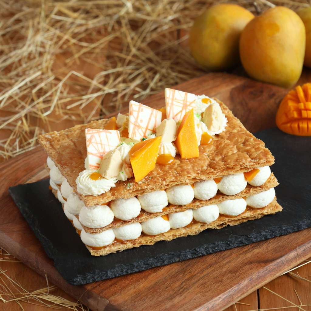 Mango Special Mille-Feuille Eggless 500gms